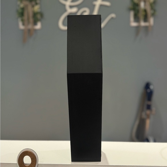 Black Coffin Wall Shelf NEVER USED - Picture 2 of 9